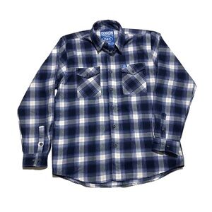 Dixxon Flannel Company S&S Proven Performance Men’s Plaid Blue Long Sleeve
